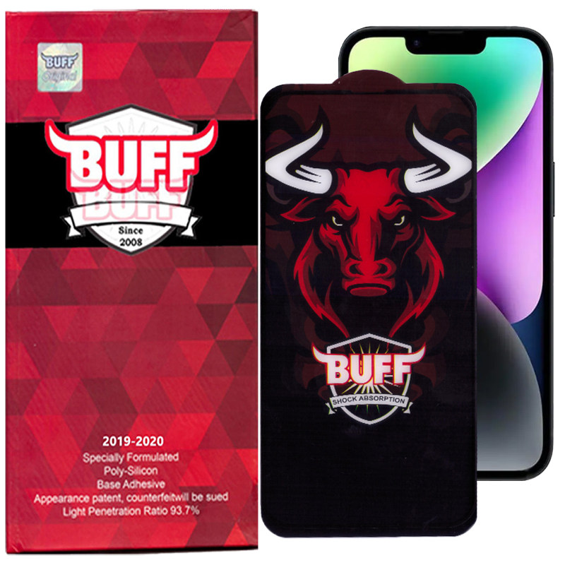 گلس گوشی اپل آیفون 14 سرامیکی بوف مدل Pro - Buff Pro iPhone 14 Screen Protector