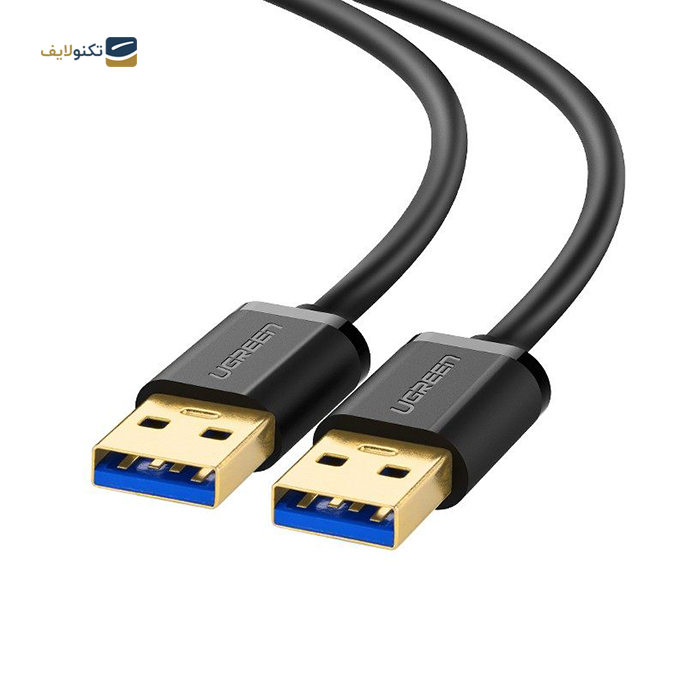کابل تبدیل USB به USB یوگرین US128 مدل 10371 طول 2 متر - UGREEN US128-10371 USB Link Cable 2m