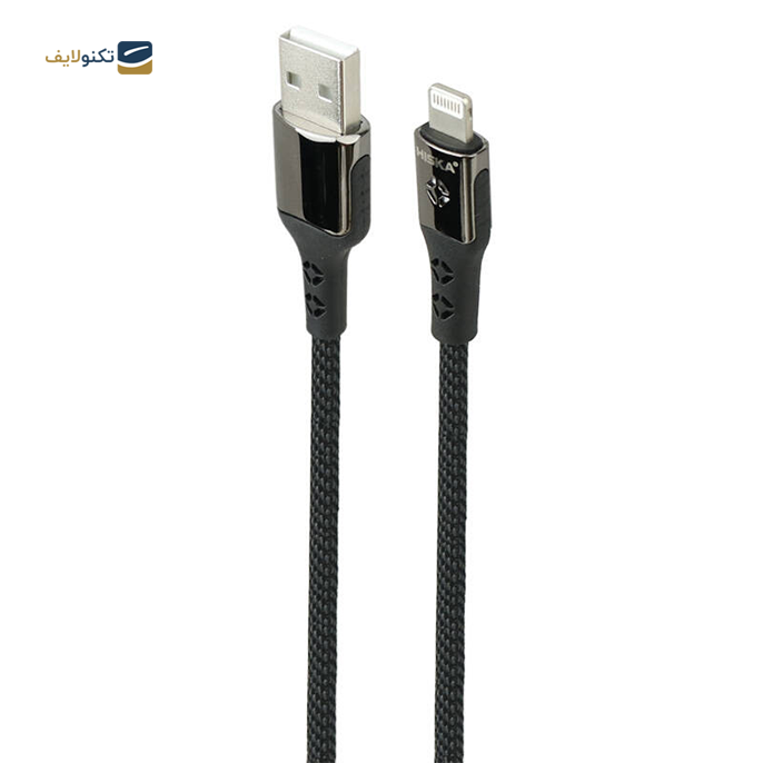  کابل لایتنینگ هیسکا مدل LX-303 طول 1 متر - Hiska LX-303 2.4A 1m Lightning Cable