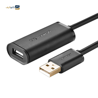 کابل تبدیل USB نری به مادگی یوگرین US121 مدل 10324 طول 20 متر - UGREEN US121-10324 USB2.0 Extension Cable 20m