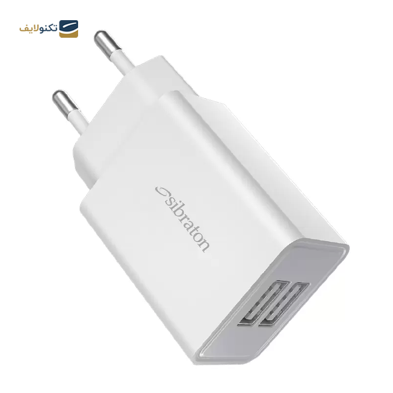 شارژر دیواری سیبراتون مدل S-W1245C توان 10 وات به همراه کابل تایپ سی - Sibraton S-W1245C Wall Charger