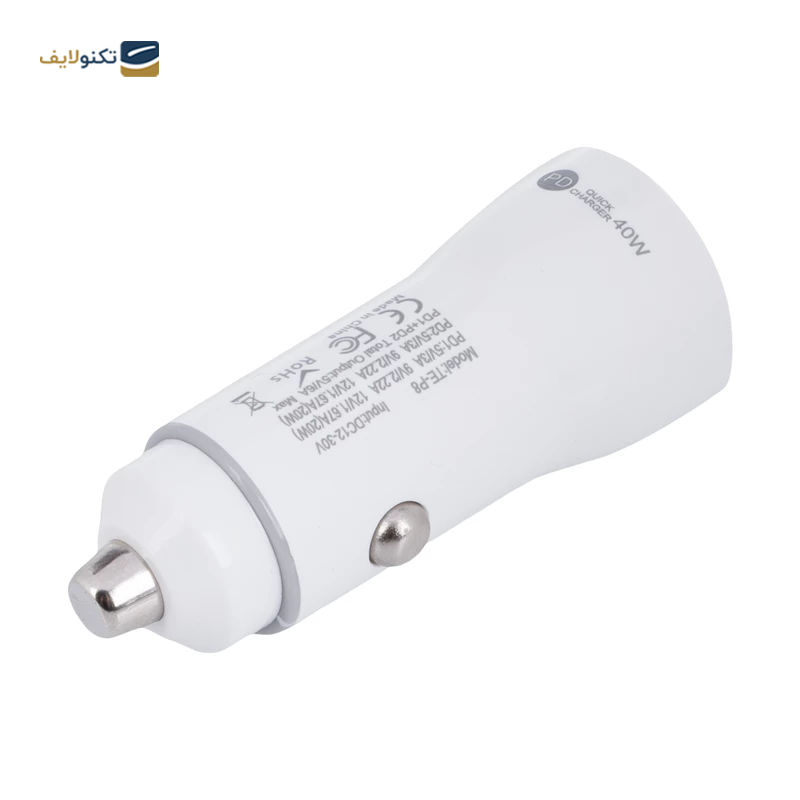 شارژر فندکی باسئوس مدل TE-P8 - Baseus TE-P8 Car Charger