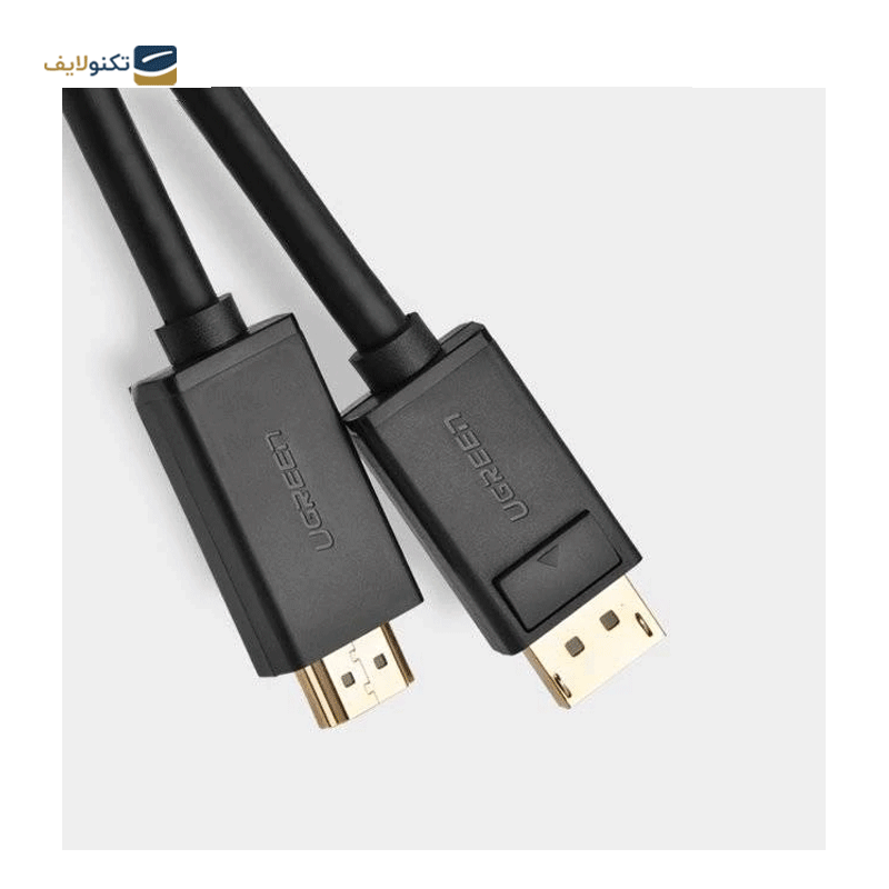 کابل تبدیل Display Port به HDMI یوگرین مدل DP101 10238 طول 1 متر - UGREEN DP101 10238 DisplayPort Male to HDMI Male Cable 1m