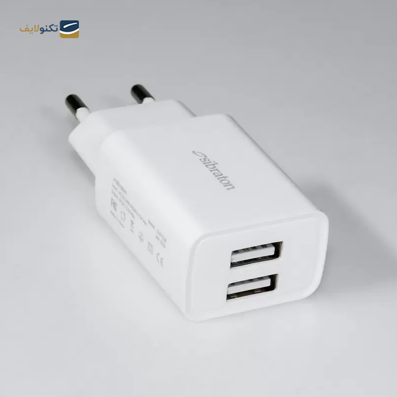 شارژر دیواری سیبراتون مدل S-W1245i توان 10 وات به همراه کابل لایتنینگ - Sibraton S-W1245i Wall Charger