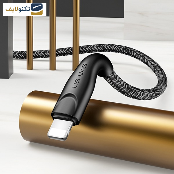 کابل لایتنینگ یوسمز مدل US-SJ397 U41 طول 3 متر - USAMS US-SJ397 U41 USB To Lightning Cable 3m