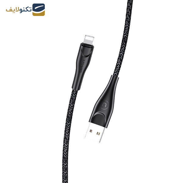 کابل لایتنینگ یوسمز مدل US-SJ397 U41 طول 3 متر - USAMS US-SJ397 U41 USB To Lightning Cable 3m