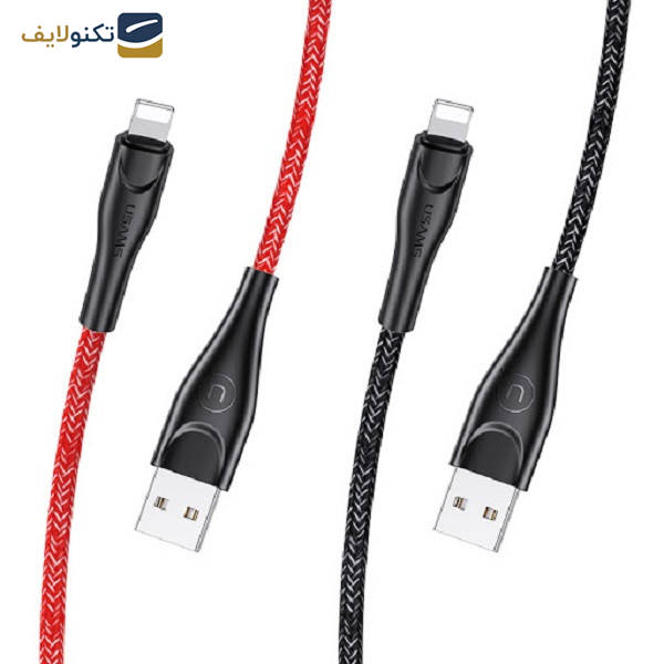 کابل لایتنینگ یوسمز مدل US-SJ397 U41 طول 3 متر - USAMS US-SJ397 U41 USB To Lightning Cable 3m