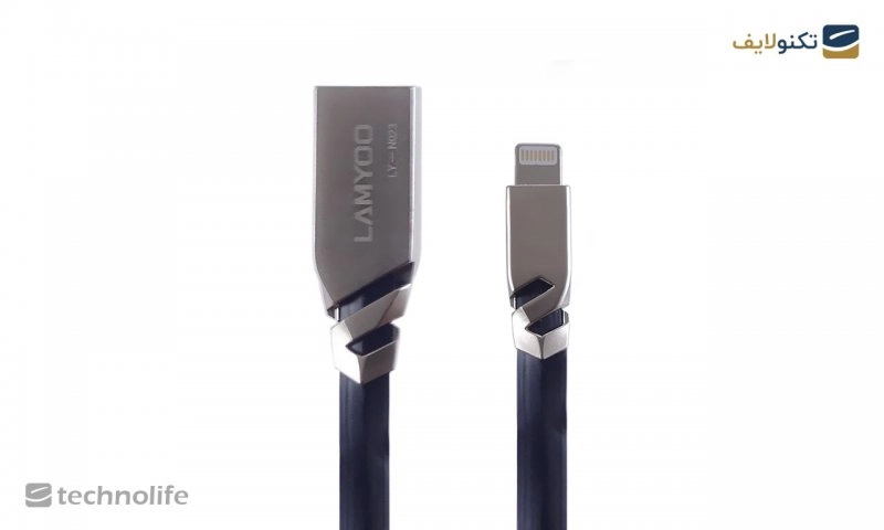 کابل لایتنینگ آیفون مدل LY-N023 برند لامیو - LAMYOO LY-N023 USB to Lightning Cable