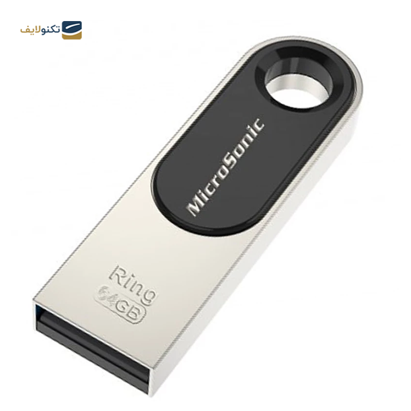 فلش مموری میکروسونیک مدل Ring ظرفیت 64 گیگابایت - Microsonic Ring Flash Memory - 64GB