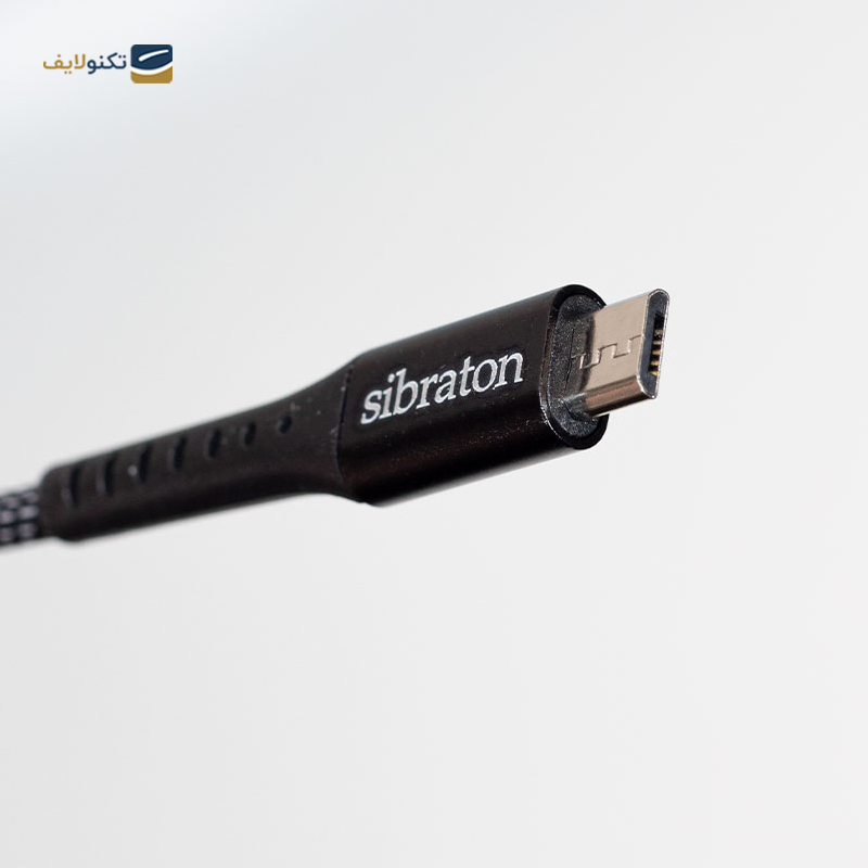 کابل میکرو یو اس بی سیبراتون مدل S250A طول 1.1 متر - Sibraton S250A USB to microUSB cable 1.1m