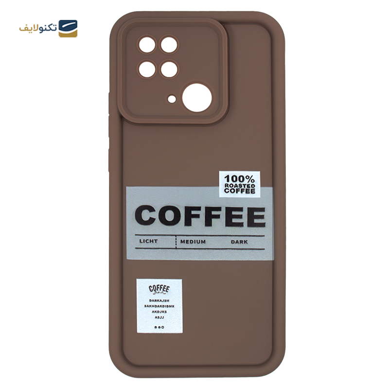 قاب گوشی شیائومی Redmi 10C مدل Solid Coffee - Solid Coffee Xiaomi Redmi 10C Phone Cover