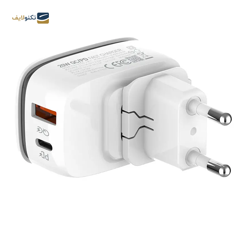 شارژر دیواری کینگ استار مدل KW193iPD توان 20 وات - KingStar KW193iPD Wall Charger