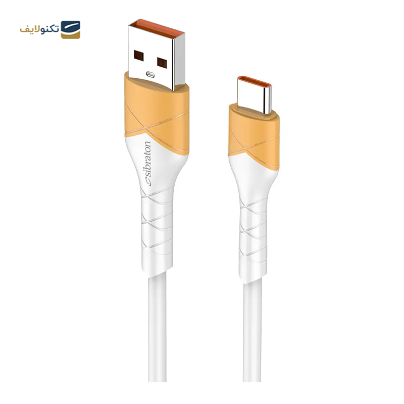 کابل تایپ سی سیبراتون مدل S403 C طول 1 متر  - Sibraton S403 C USB-C to USB Cable 1m