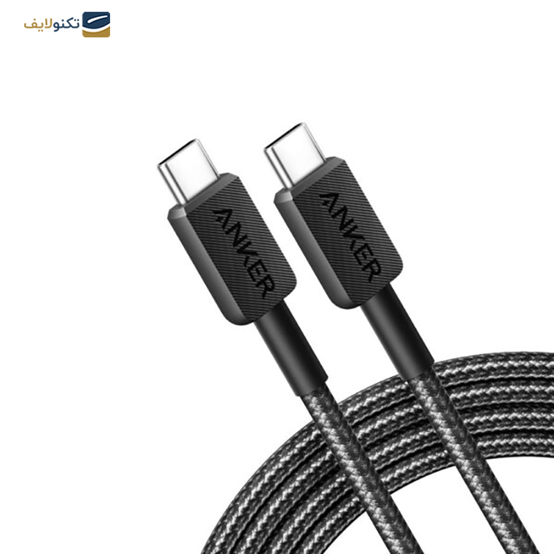 کابل دو سر تایپ سی انکر مدل 322 A81F5 طول 0.9 متر - Anker 322 A81F5 USB-C to USB-C cable 0.9m