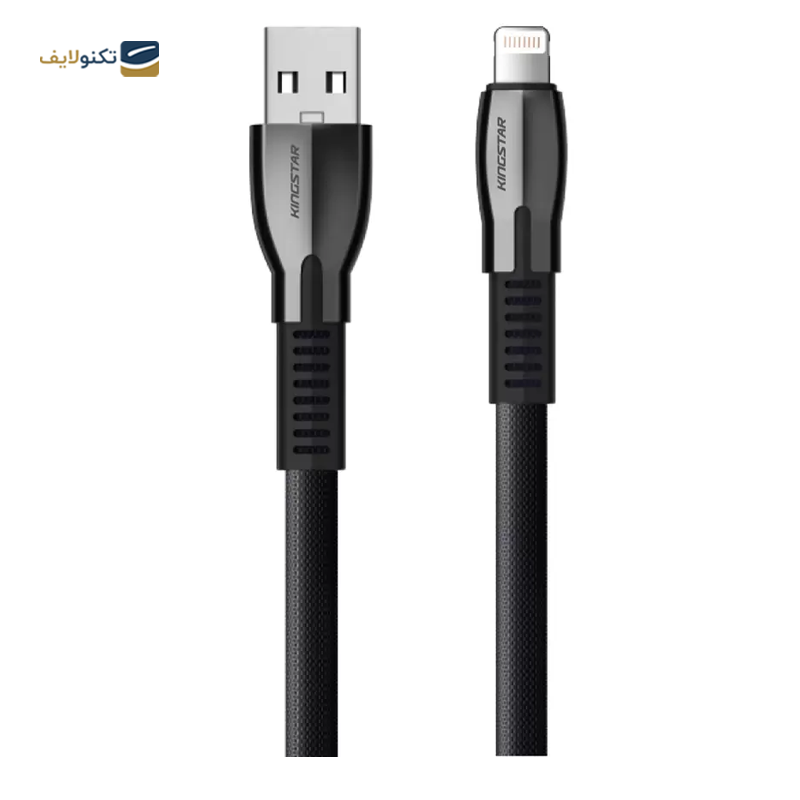 کابل لایتنینگ کینگ استار مدل K345i طول 1 متر - King Star K345i Lightning to USB cable 1.0m