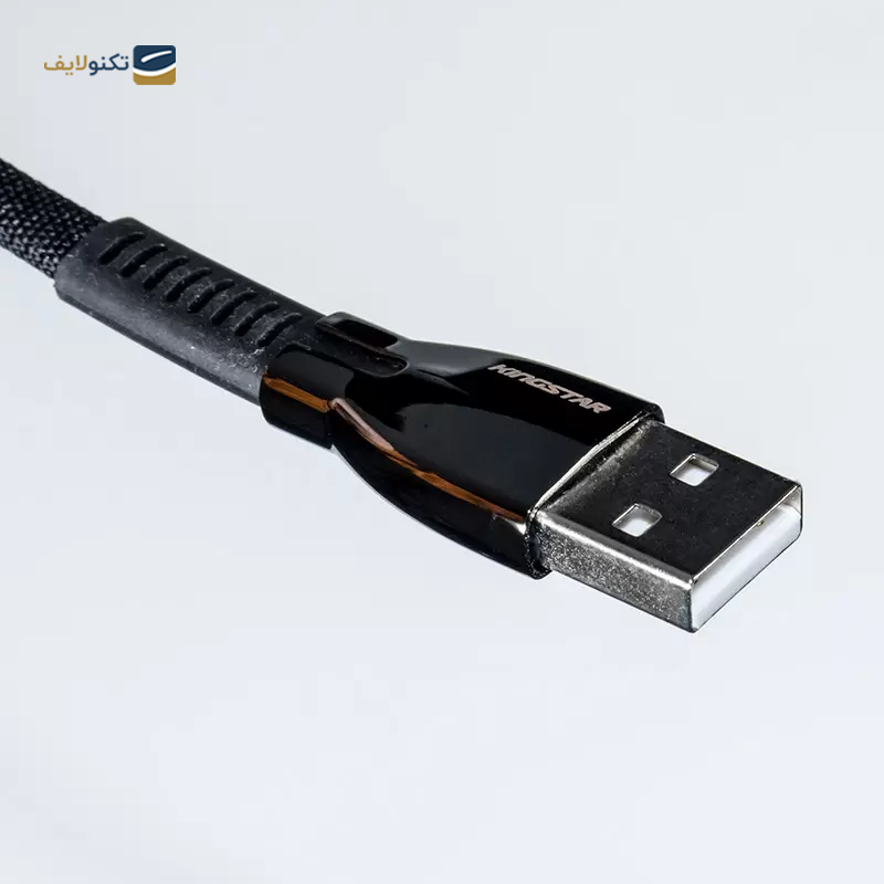 کابل لایتنینگ کینگ استار مدل K345i طول 1 متر - King Star K345i Lightning to USB cable 1.0m