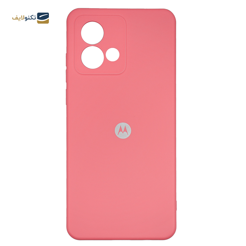 قاب گوشی موتورولا Moto G84 مدل سیلیکونی محافظ لنزدار - Silicone lens protector Cover for Motorola Moto G84