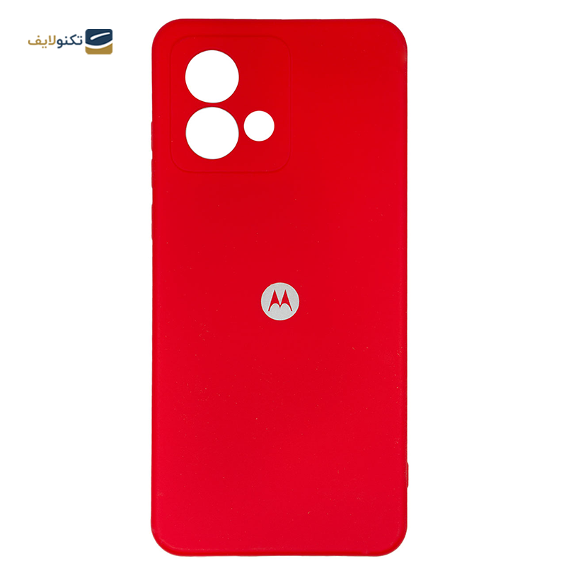 قاب گوشی موتورولا Moto G84 مدل سیلیکونی محافظ لنزدار - Silicone lens protector Cover for Motorola Moto G84