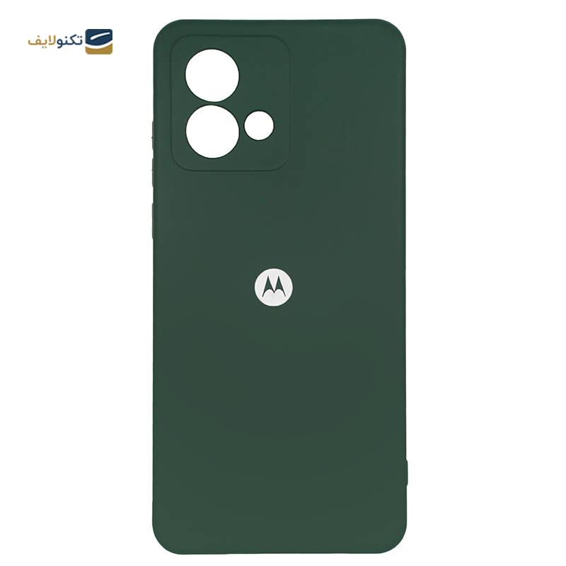 قاب گوشی موتورولا Moto G84 مدل سیلیکونی محافظ لنزدار - Silicone lens protector Cover for Motorola Moto G84