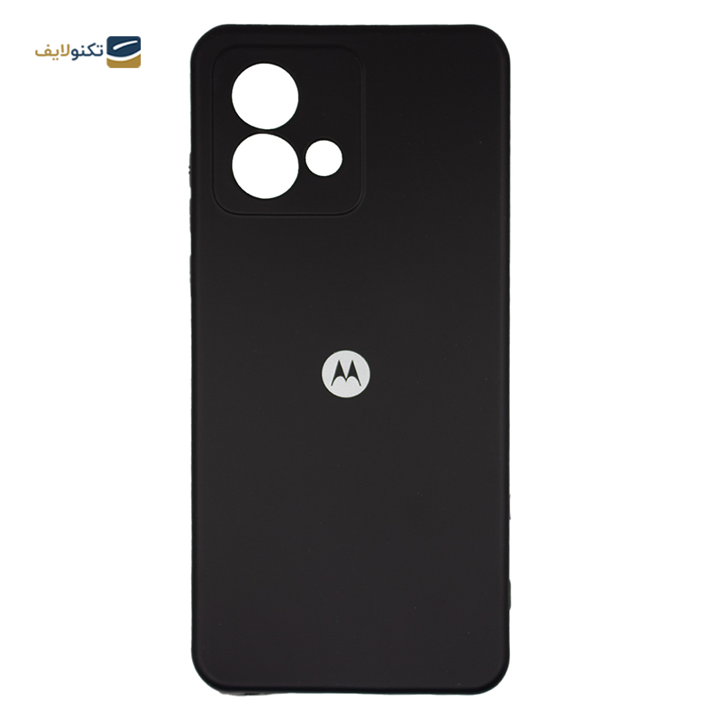 قاب گوشی موتورولا Moto G84 مدل سیلیکونی محافظ لنزدار - Silicone lens protector Cover for Motorola Moto G84