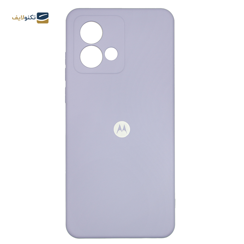 قاب گوشی موتورولا Moto G84 مدل سیلیکونی محافظ لنزدار - Silicone lens protector Cover for Motorola Moto G84