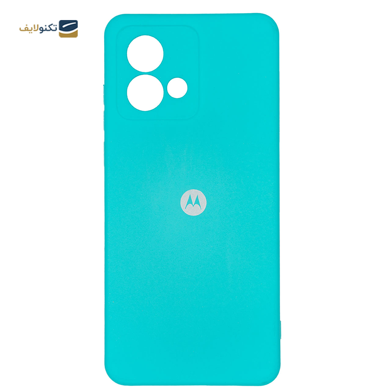 قاب گوشی موتورولا Moto G84 مدل سیلیکونی محافظ لنزدار - Silicone lens protector Cover for Motorola Moto G84