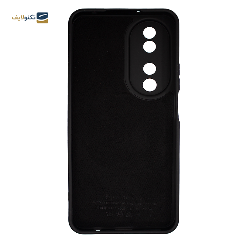 قاب گوشی آنر X7b مدل سیلیکونی محافظ لنزدار - Silicone lens protector Cover for Honor X7b