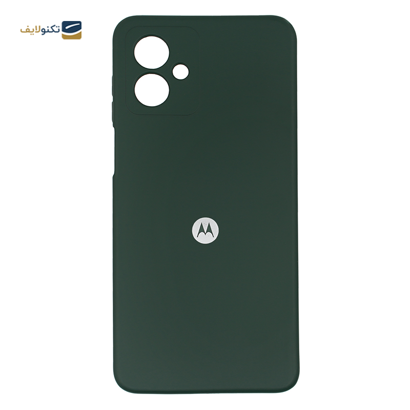 قاب گوشی موتورولا Moto G54 مدل سیلیکونی محافظ لنزدار - Silicone lens protector Cover for Motorola Moto G54