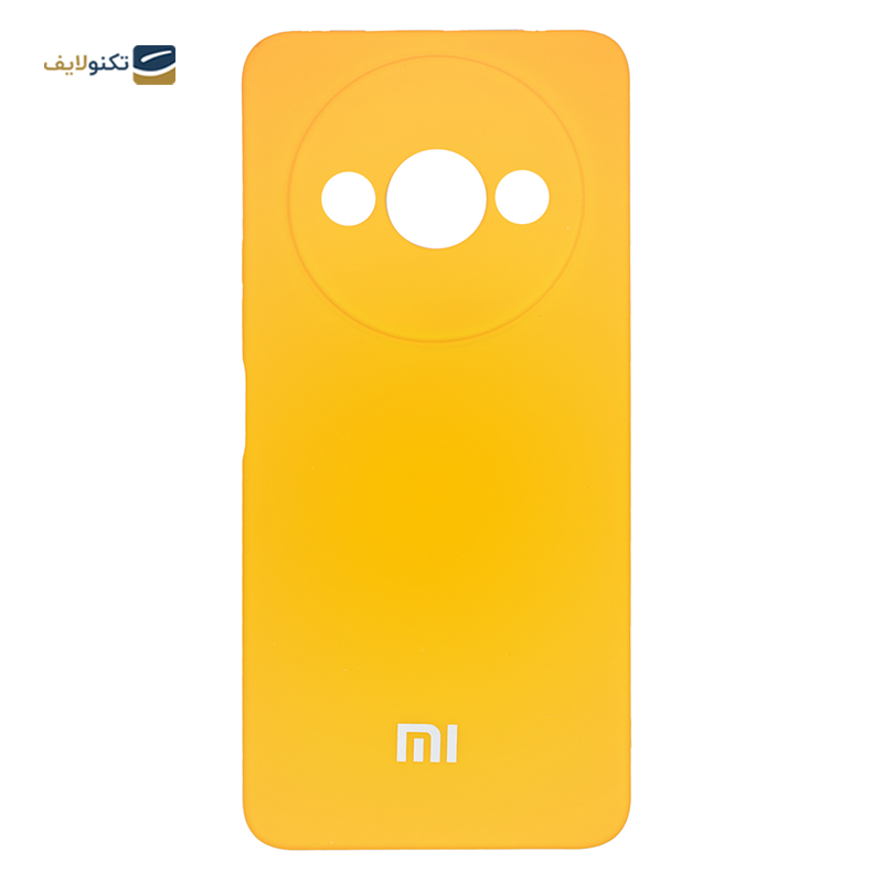 قاب گوشی شیائومی Redmi A3 مدل سیلیکونی محافظ لنزدار - Silicone lens protector Cover for Xiaomi Redmi A3