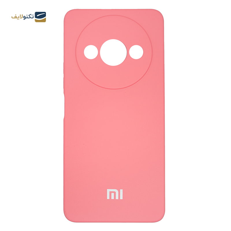 قاب گوشی شیائومی Redmi A3 مدل سیلیکونی محافظ لنزدار - Silicone lens protector Cover for Xiaomi Redmi A3