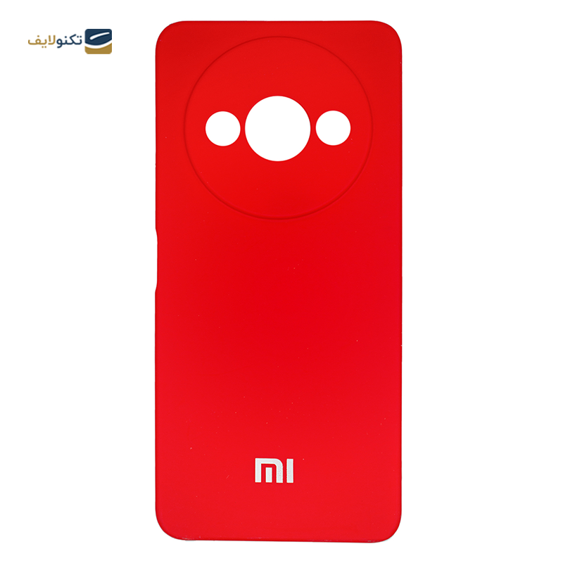 قاب گوشی شیائومی Redmi A3 مدل سیلیکونی محافظ لنزدار - Silicone lens protector Cover for Xiaomi Redmi A3