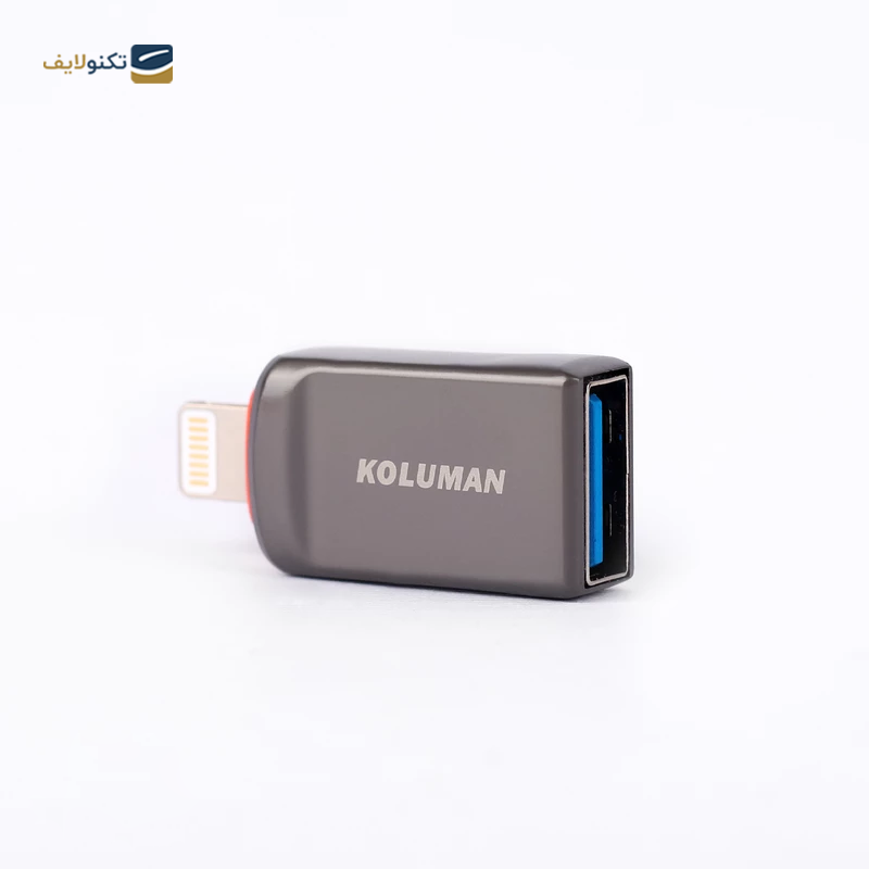 مبدل OTG لایتنینگ کلومن مدل K-OT16 - Koluman K-OT16 Lightning OTG Connector