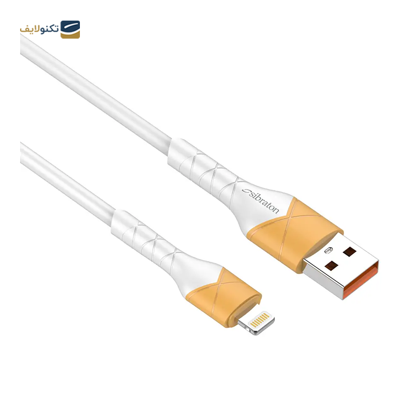 کابل لایتنینگ سیبراتون مدل S403 i طول 1 متر - Sibraton S403 i Lightning to USB Cable 1m