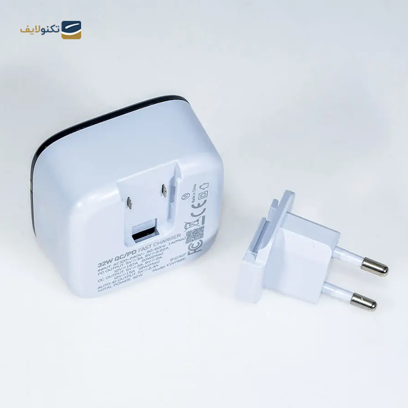 شارژر دیواری کینگ استار مدل KW196PD توان 32 وات - KingStar KW196PD Wall Charger