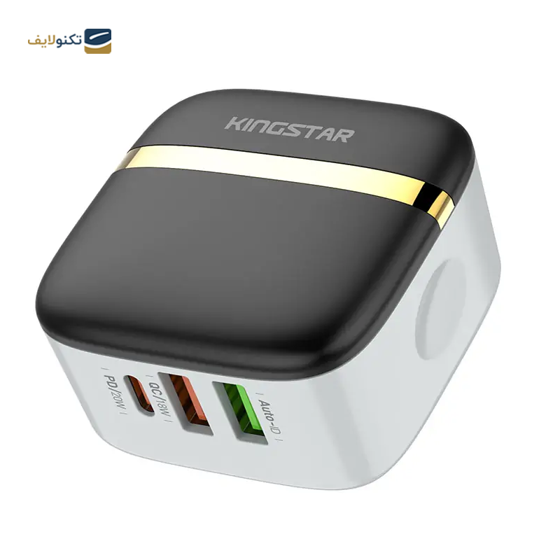 شارژر دیواری کینگ استار مدل KW196PD توان 32 وات - KingStar KW196PD Wall Charger