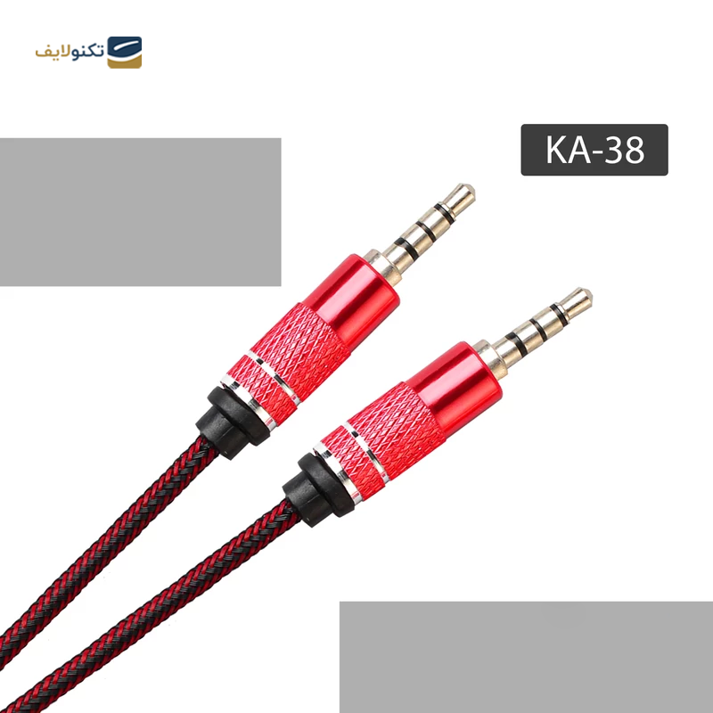 کابل AUX کلومن مدل KA-3۸ طول 1 متر - Koluman AUX Cable KA-3۸ 1m