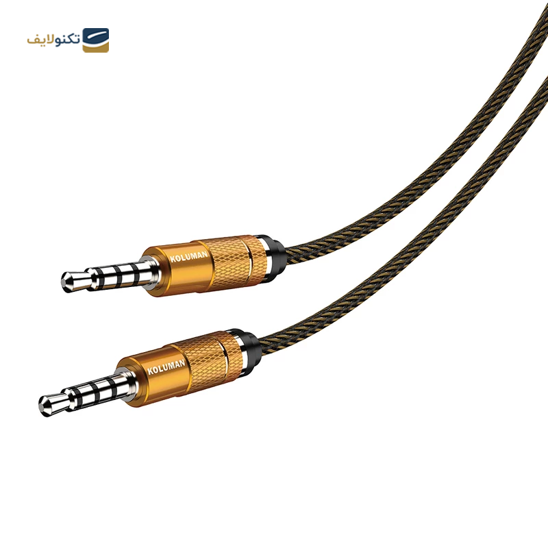 کابل AUX کلومن مدل KA-3۸ طول 1 متر - Koluman AUX Cable KA-3۸ 1m