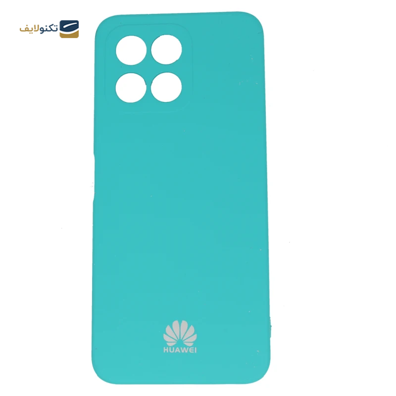 قاب گوشی آنر X6a مدل سیلیکونی محافظ لنزدار - Silicone lens protector Cover For Honor X6a