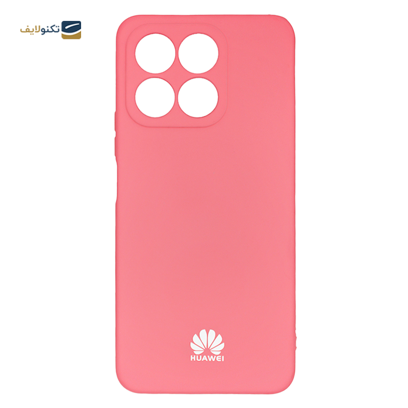 قاب گوشی آنر X6a مدل سیلیکونی محافظ لنزدار - Silicone lens protector Cover For Honor X6a