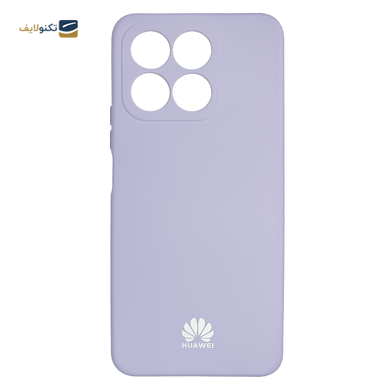 قاب گوشی آنر X6a مدل سیلیکونی محافظ لنزدار - Silicone lens protector Cover For Honor X6a