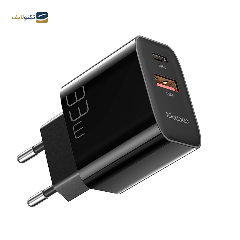 شارژر دیواری مک دودو مدل CH-0922 توان 33 وات به همراه کابل USB-C - Mcdodo CH-0922 Wall Charger