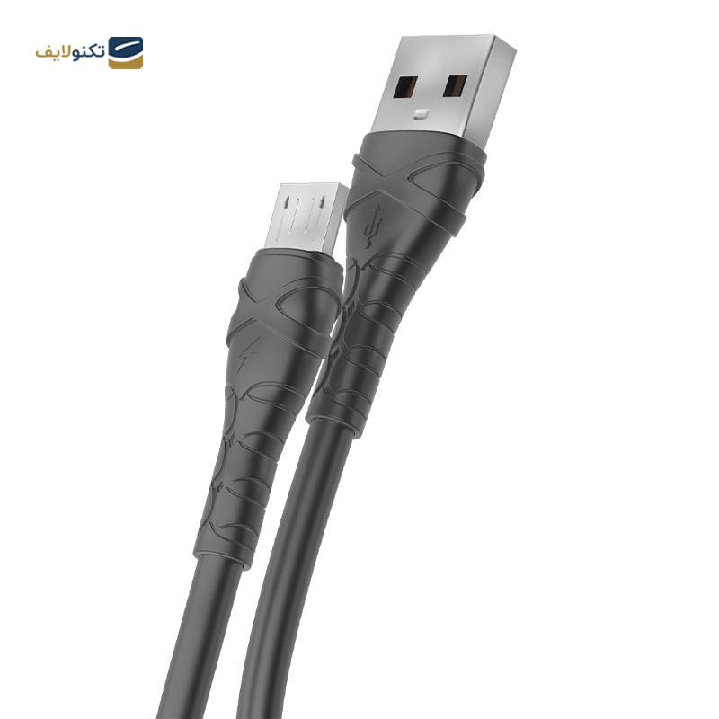 کابل میکرو یو اس بی سیبراتون مدل S107A طول 0.25 متر - Sibraton S107A USB to microUSB cable 0.25m