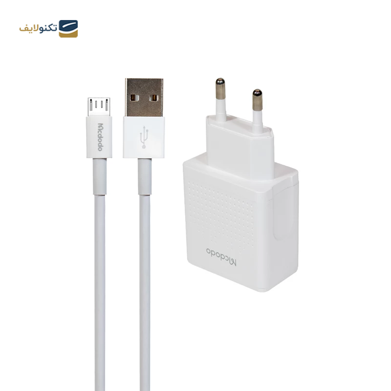 شارژر دیواری مک دودو مدل CH-3971 توان 12 وات به همراه کابل MicroUSB - Mcdodo CH-3971 Wall Charger