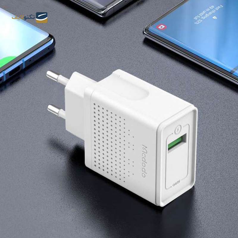 شارژر دیواری مک دودو مدل CH-5750 توان 18 وات به همراه کابل تایپ سی - Mcdodo CH-5750 Wall Charger