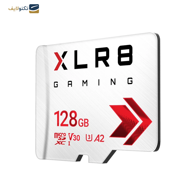 کارت حافظه MicroSDXC پی ان وای مدل XLR8 Gaming کلاس 10 V30 ظرفیت 128 گیگابایت - PNY XLR8 Gaming MicroSDXC V30 Flash Card - 128GB