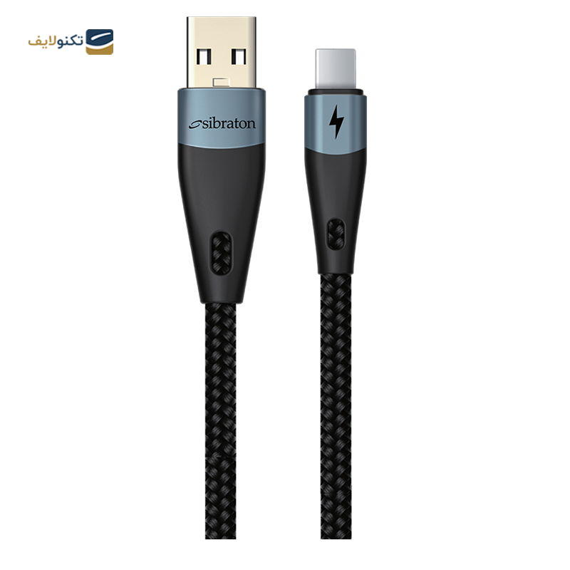 کابل تایپ سی سیبراتون مدل S665C طول 1 متر - Sibraton S665C USB to Type-C cable 1m