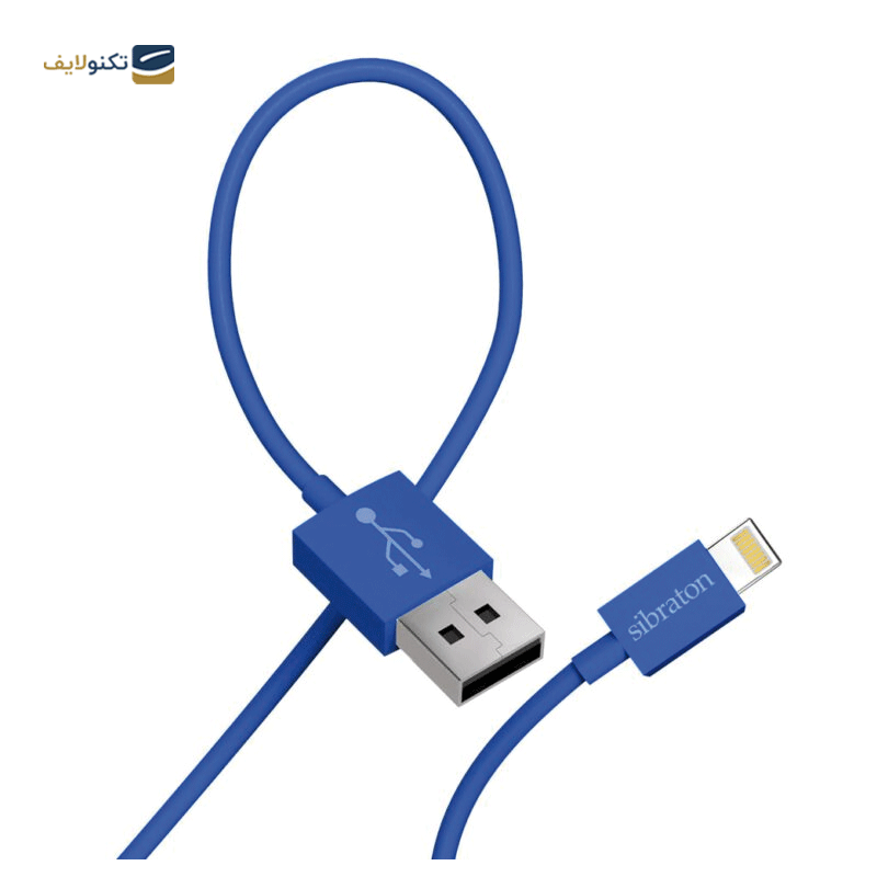 کابل لایتنینگ سیبراتون مدل S209i طول 1.1 متر - Sibraton S209i USB to Lightning cable 1.1m