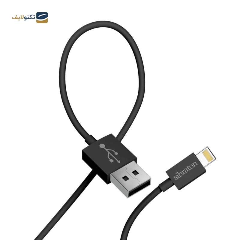 کابل لایتنینگ سیبراتون مدل S209i طول 1.1 متر - Sibraton S209i USB to Lightning cable 1.1m