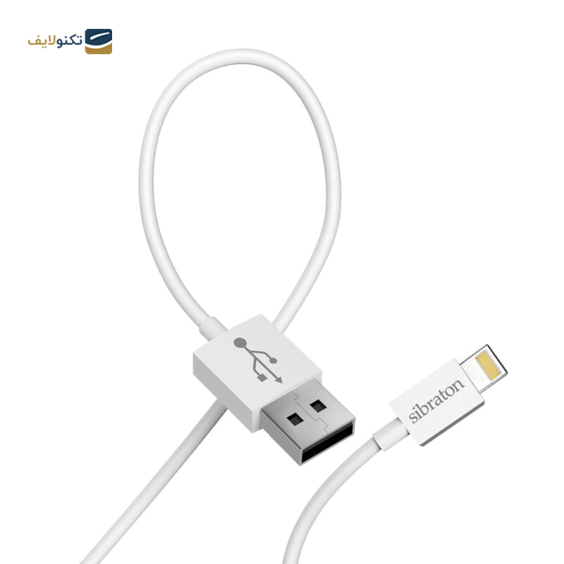 کابل لایتنینگ سیبراتون مدل S209i طول 1.1 متر - Sibraton S209i USB to Lightning cable 1.1m