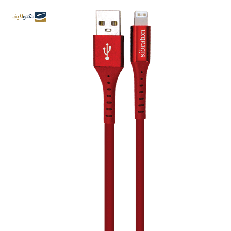 کابل لایتنینگ سیبراتون مدل S125i طول 0.25 متر - Sibraton S125i USB to Lightning cable 0.25m